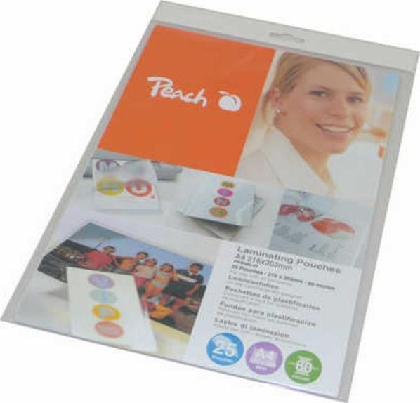 Produktbild Peach Ppr080-02 (A4, 25 Stück, 80 µm)