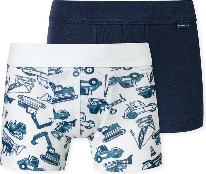 Image du produit Schiesser Retro Boxer Fine Rib (140, lot de 2)