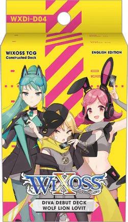 Actual product image Tinisu WiXoss Diva Debut Deck - Wolf Lion Lovit (WX-D04-Eng) (English, Booster display)
