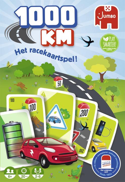 Actual product image Jumbo 1000 km Card Game (German, Dutch)