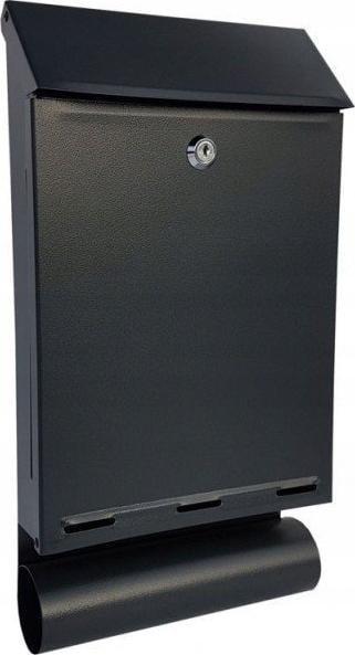 Produktbild Unimet Briefkasten Mit Rohr A-4t Anthrazit