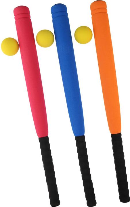 Actual product image Foam baseball bat with ball (23.62")
