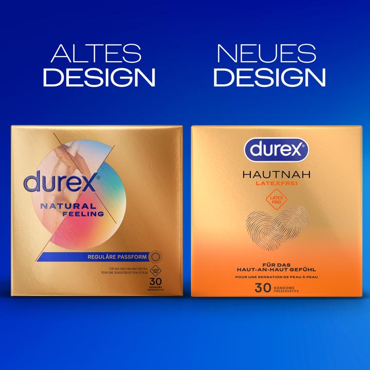 Produktbild Durex Hautnah Latexfrei Kondome – 30 Stück (30 Stk.)