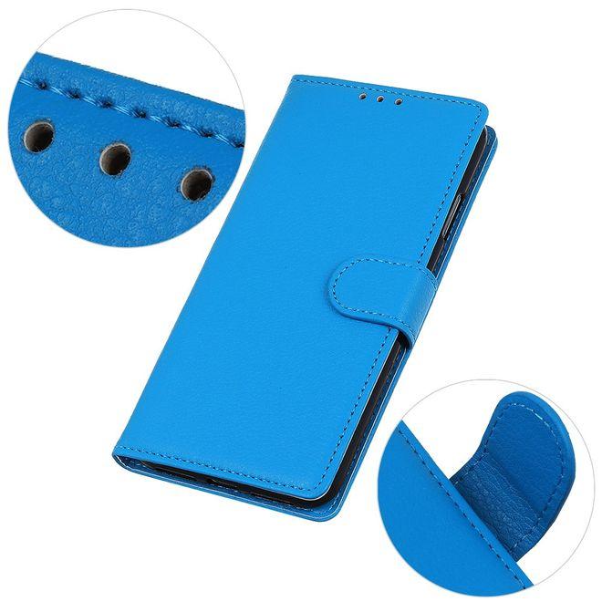 Actual product image MU Classic Litchi Leather Bookcover Series (Wiko View 5, Wiko View 5 Plus)