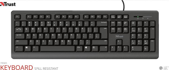 Actual product image Trust Keyboard (DE, Cable)