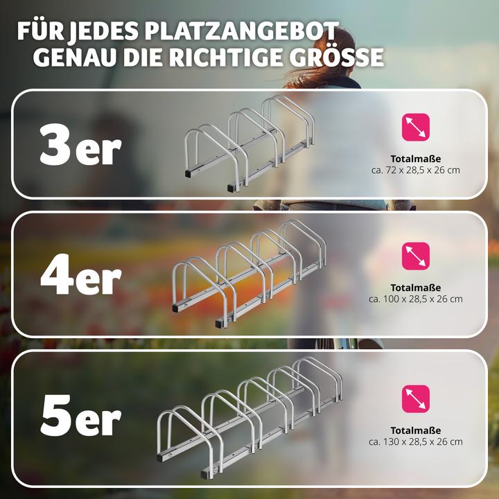 Produktbild tectake Fahrradständer