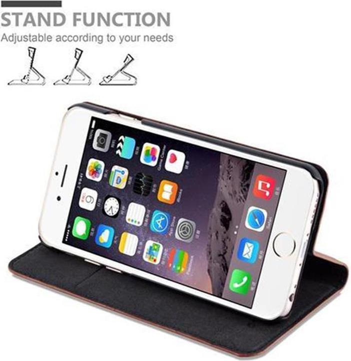 Actual product image Cadorabo Book Invisible Magnet Cover (Apple iPhone 6)