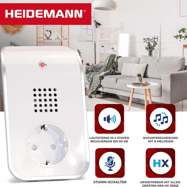 Produktbild Heidemann Funkgong Set HX Curve (Funk)