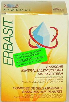 Produktbild Biosana Erbasit  basische Mineralienmischung mit Kräutern   Pulver (1 Stück, Pulver, 240 g)
