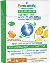 Actual product image Puressentiel Lozenge Respiratory Honey Lemon Lozenge (20 Piece)
