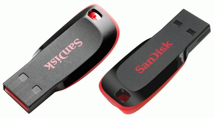 Actual product image SanDisk Cruzer Blade (8 GB, USB-A)