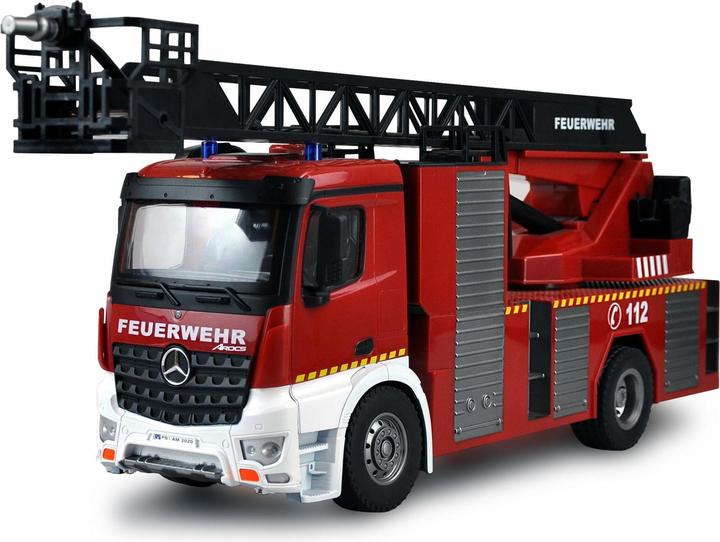 Produktbild Amewi Mercedes-Benz Feuerwehr Elektro Brushed Einsatzfahrzeug 4WD 1:18 RTR (RTR Ready-to-Run)