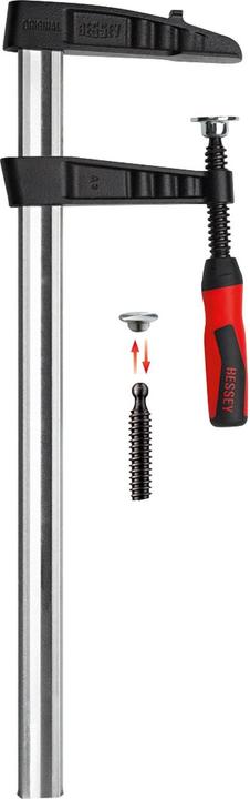 Image du produit Bessey HD malleable cast iron screw clamp (1000 mm)