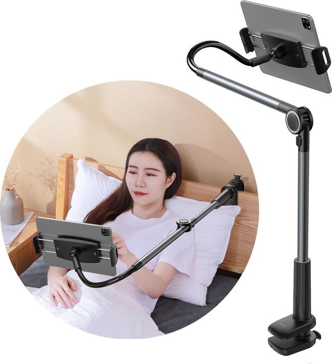 Actual product image Baseus Otaku life rotary adjustment lazy holder Pro Gray