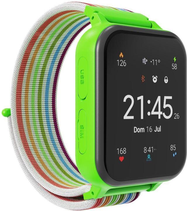 Actual product image Canyon Smart watches kids watch Alfie KW-37 MP3 Study&Game Green