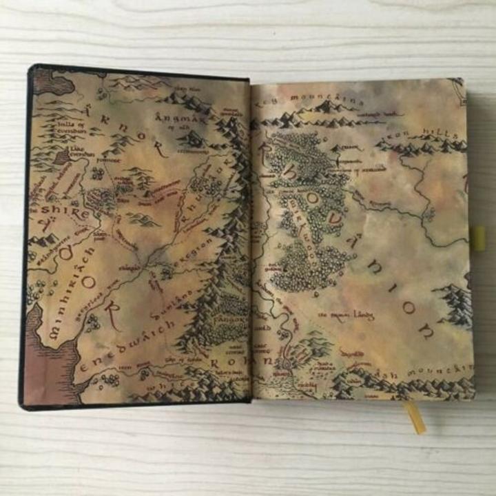Produktbild Lord of the rings Notizbuch Vhs (Liniert)