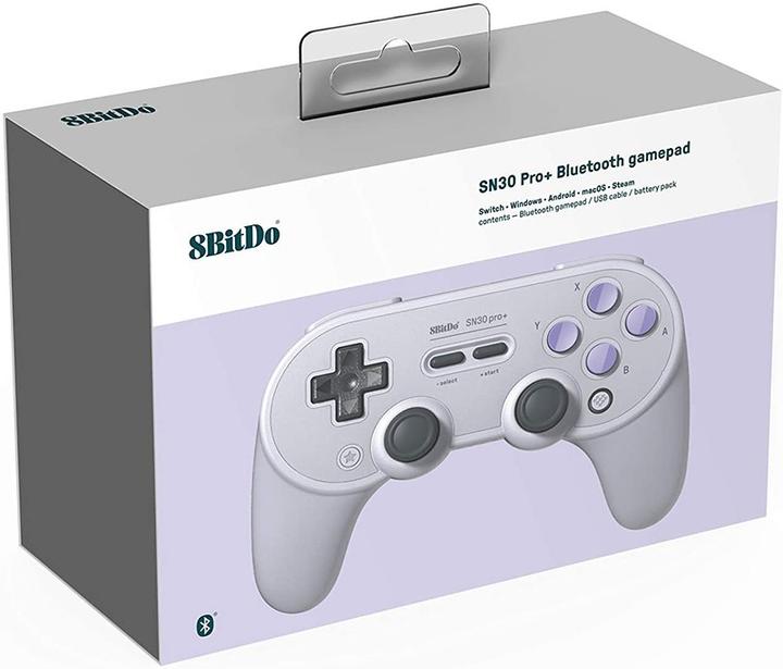 Image du produit 8bitdo SN30 PRO+ SN Classic Gamepad SN30 PRO (Android, PC, Mac, Steam Machine, Switch)