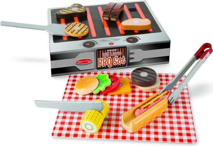 Actual product image Melissa & Doug Grill & Serve BBQ