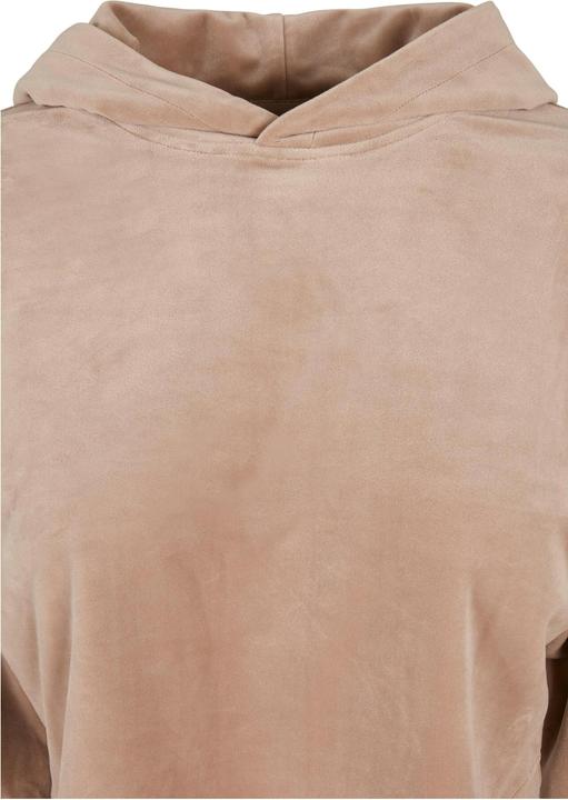 Image du produit Urban Classics Sweat à capuche croisé en velours pour femmes (3XL)