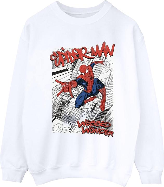 Produktbild SpiderMan Sketch City Sweatshirt (M)