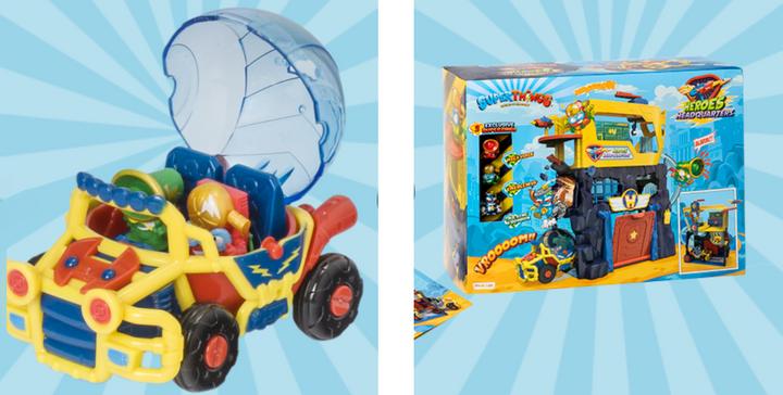 Actual product image ASS Altenburg SuperZings S - Playset 2 Heroes Headquarters