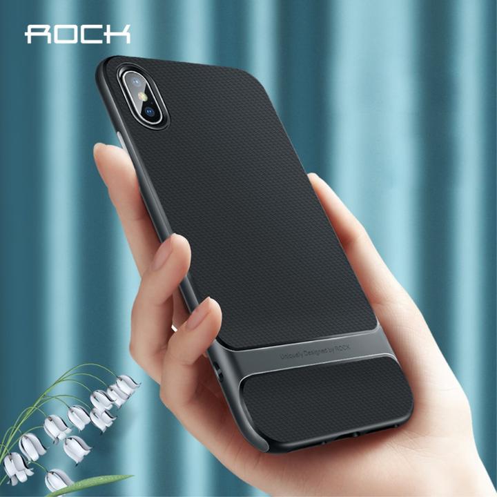 Actual product image Rock Royce Metal Silicone Case