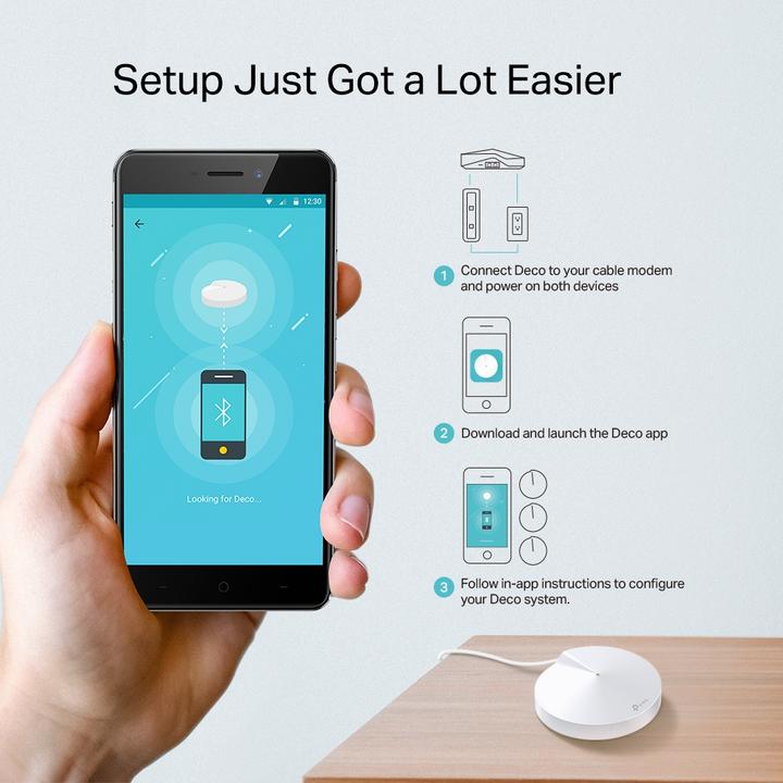 Produktbild TP-Link Deco P7 Powerline WLAN Mesh 3er Set (AC1300 + AV600)
