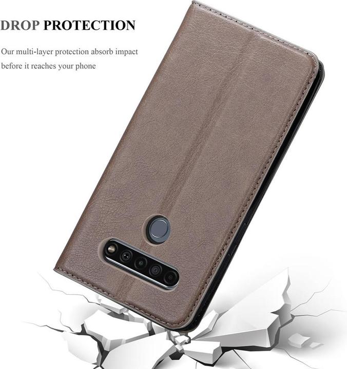 Produktbild Cadorabo Book Invisible Magnet Cover (LG K61)