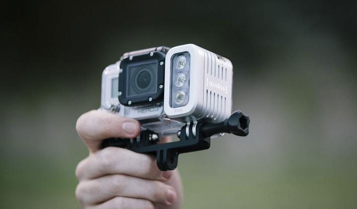 Produktbild knog. qudos Action Light Silber