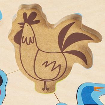 Produktbild Hape Steckpuzzle Bauernhoftiere