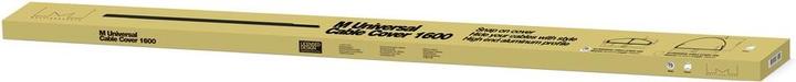 Actual product image Multibrackets Cable duct 75x1600, aluminum, white (Duct, 160 cm)