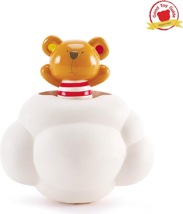 Actual product image Hape Teddy takes a shower