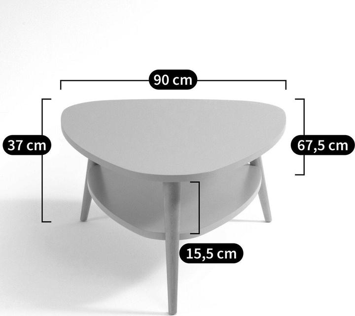 Immagine prodotto La Redoute Interieurs Jimi (90 x 67,5 x 37 cm)