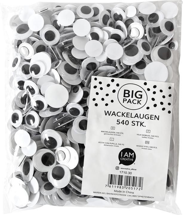 Produktbild I Am Creative Wackelaugen Big Pack