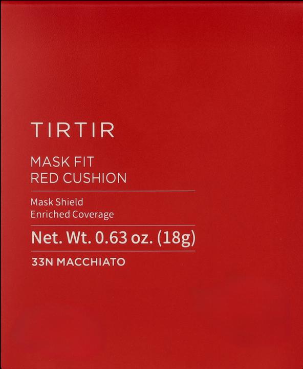 Produktbild TirTir Mask Fit Red Cushion Foundation - Full Coverage, Weightless, Skin Fit (#33N Macchiato)
