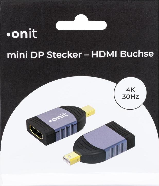 Immagine prodotto Onit Adattatore Mini DisplayPort - HDMI (HDMI, 4.50 cm)