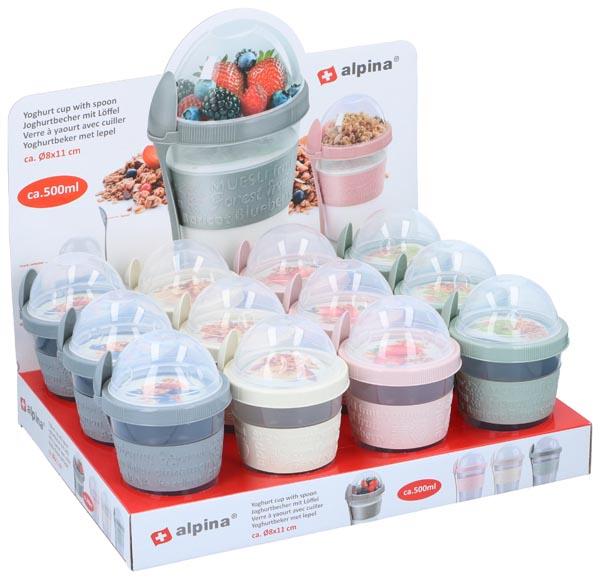 Actual product image alpina Yoghurt cup