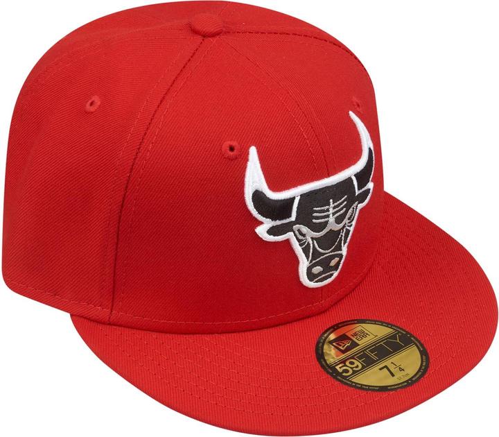Image du produit New Era 59Fifty Fitted Cap - NBA Chicago Bulls rouge (7 1/4)