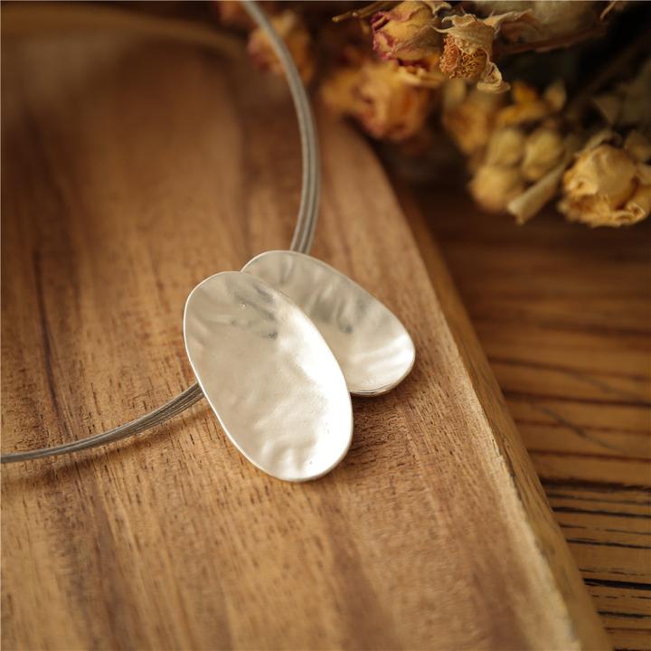 Actual product image Andreani Necklace made from high-quality rhodium-plated metal