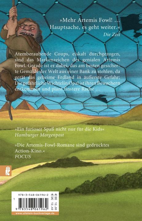 Image du produit Artemis Fowl - Die Rache (Allemand, Collecteur d'héroïne, Claudia Feldmann, 2019)