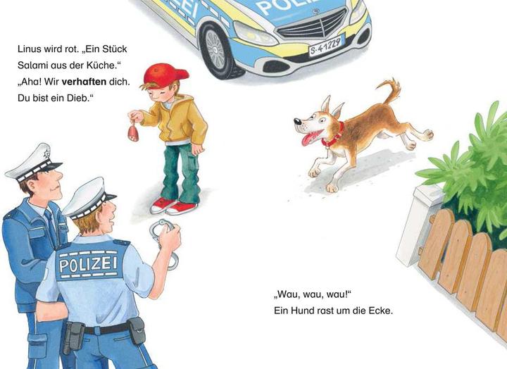 Produktbild Leselöwen 1. Klasse - Polizist für einen Tag (Deutsch, Henriette Wich, Lisa Althaus, 2017)