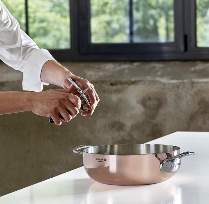 Image du produit de Buyer prima matera (28 cm, Cocotte + faitout, Cuivre, Acier inoxydable)