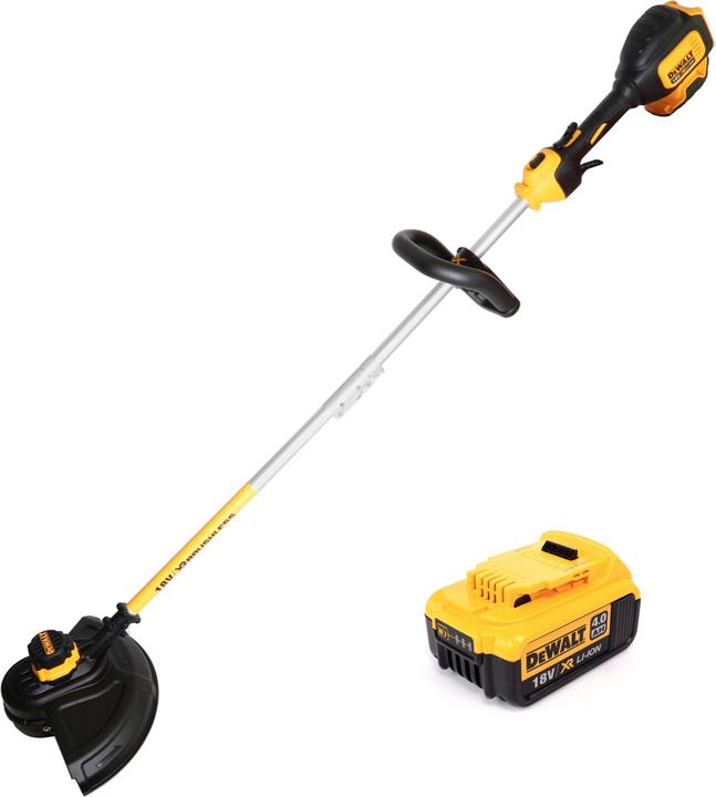 Produktbild DeWalt DCM 561 PBS 18 V Brushless Li-Ion Akku Rasentrimmer mit geteilter Welle + 1x DCB 182 18V - 4 (Trimmfaden)