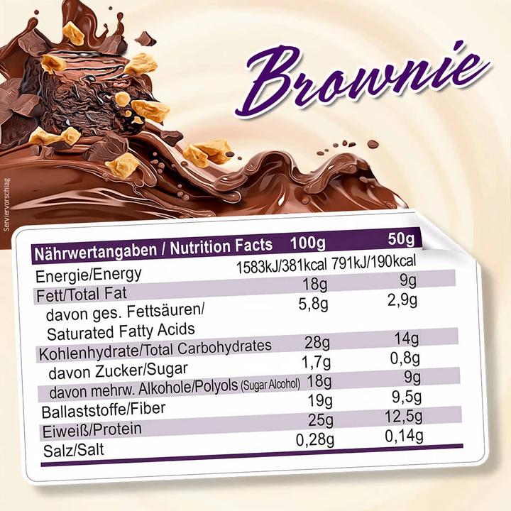 Actual product image All Stars Protein Cookie Crunch Bar (50g) (Brownie, 1 pcs., 50 g)