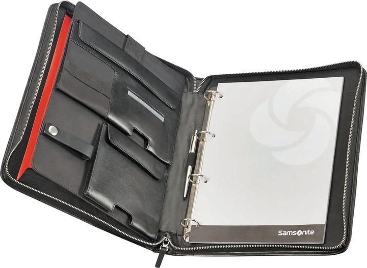 Produktbild Samsonite Konferenzmappe Stationery Leather mit Tragegriff (A4)