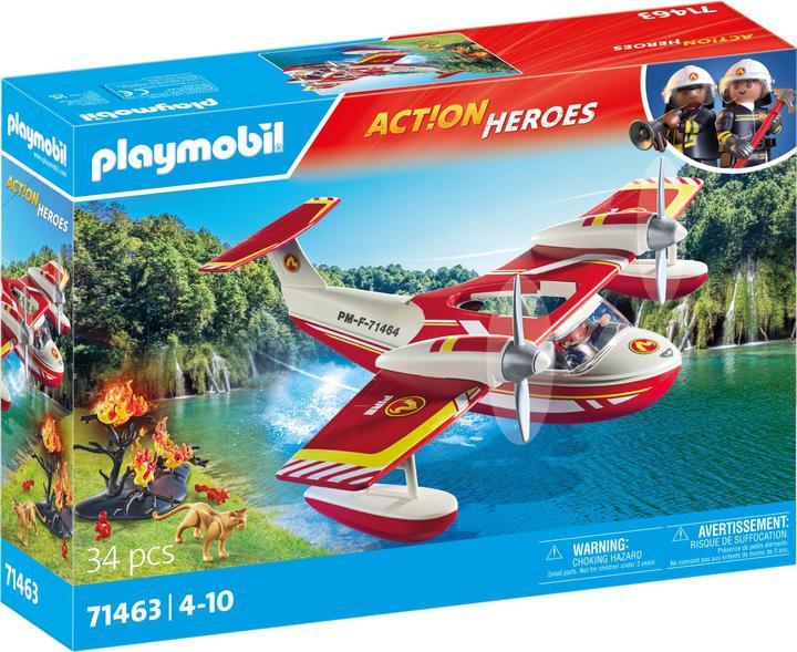 Playmobil Feuerwehrflugzeug mit Löschfunktion (71463)