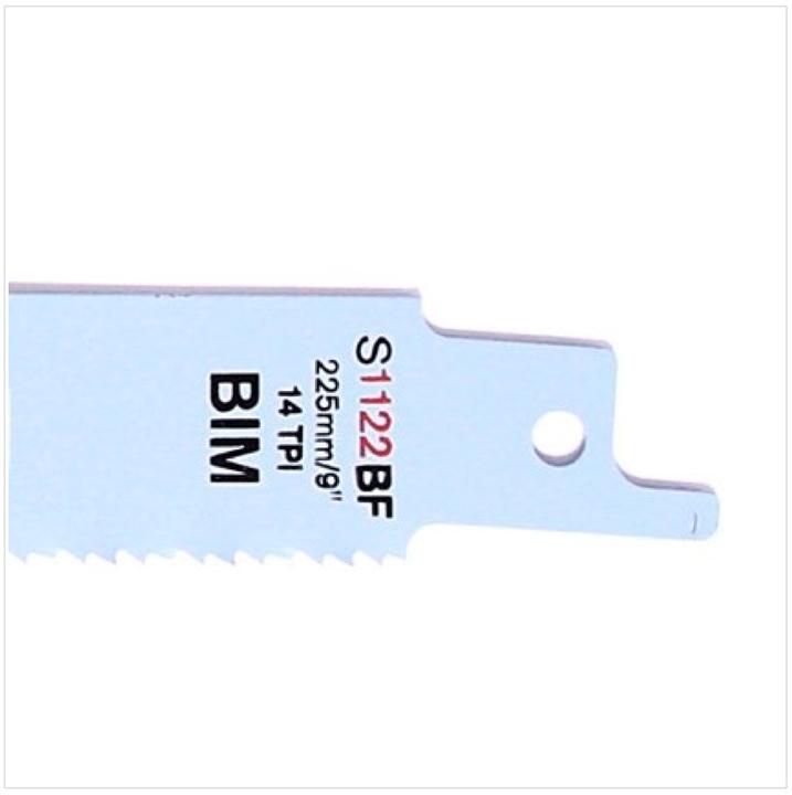 Actual product image Bosch Professional Zubehör Reciprocating saw blade S 1122 BF Flexible for Metal, 5-pack
