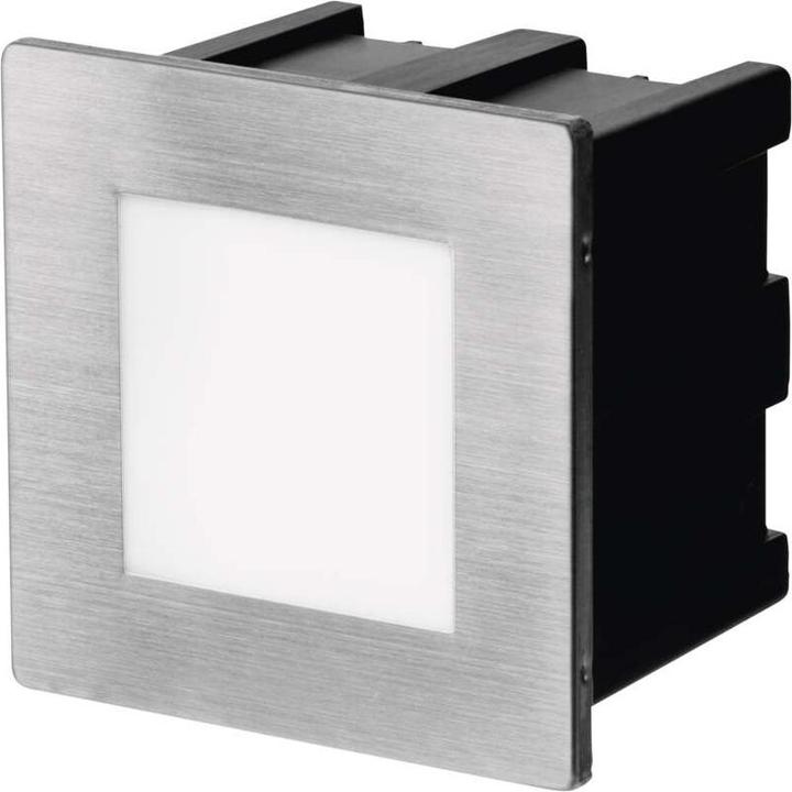 Immagine prodotto Emos Luce LED per scale - luce da incasso 80×80, 1,5W bianco caldo IP65 (65 lm)