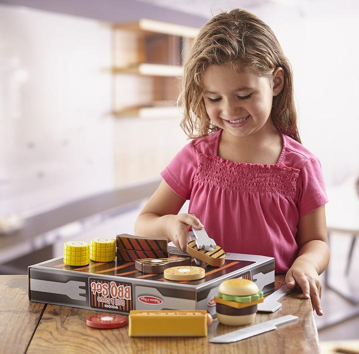 Actual product image Melissa & Doug Grill & Serve BBQ
