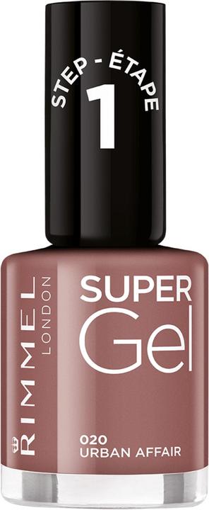 Immagine prodotto Rimmel London Rimmel - Super Gel STEP1 - Smalto per unghie in gel 12 ml - (020 Affare urbano, Smalto per unghie effetto gel)